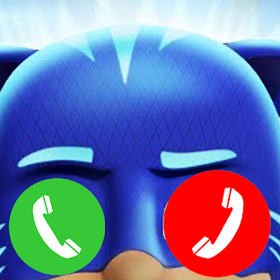 Fake Call PJ Blue Masker Video Call PJ blue Masker